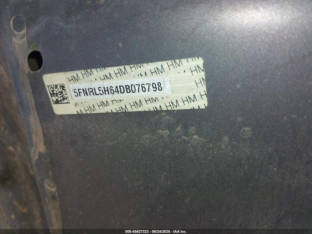 5FNRL5H64DB076798 2013 HONDA ODYSSEY photo no. 9