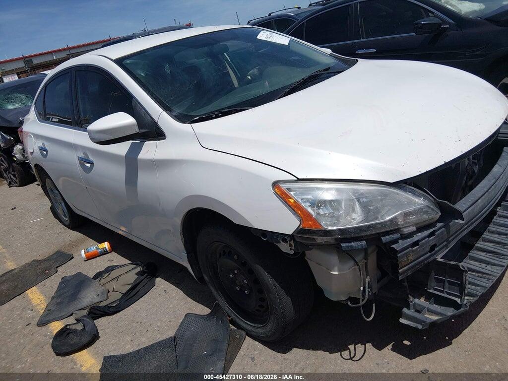 3N1AB7AP1EL683231 2014 NISSAN SENTRA photo no. 1