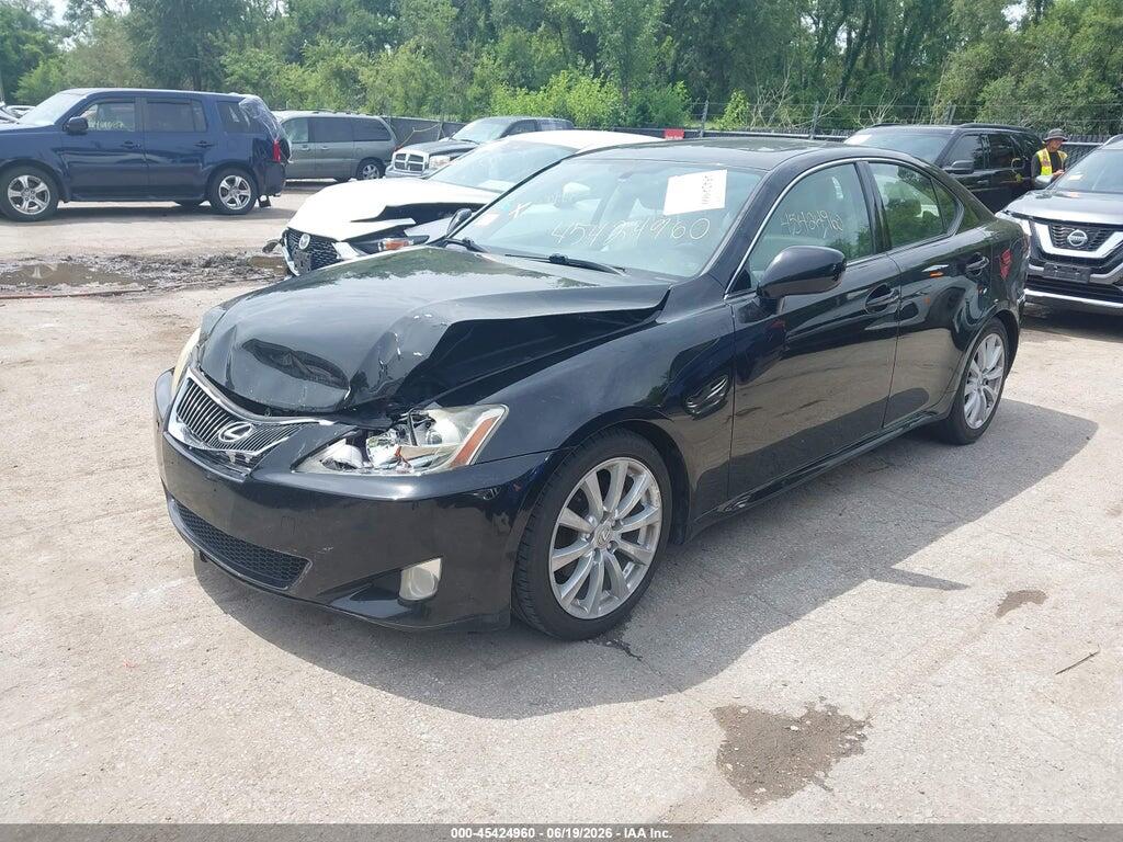 JTHBK262685079405 2008 LEXUS IS 250 photo no. 2