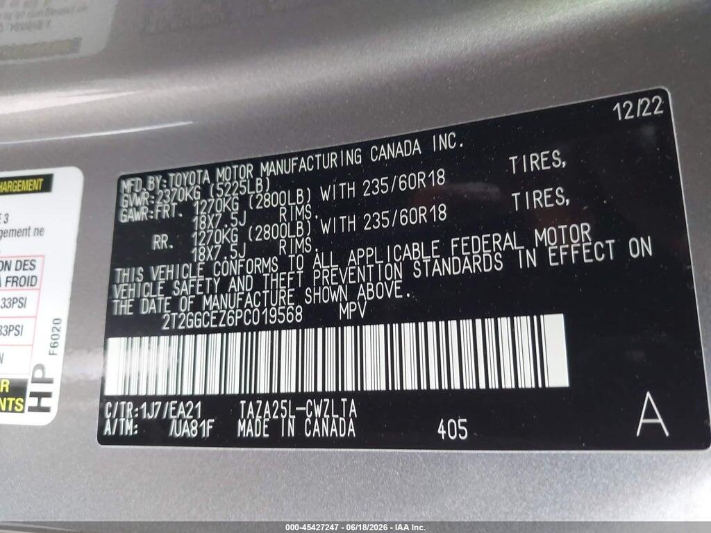 2T2GGCEZ6PC019568 2023 LEXUS NX 350 photo no. 9