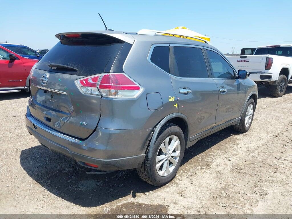 KNMAT2MT7GP667385 2016 NISSAN ROGUE photo no. 4