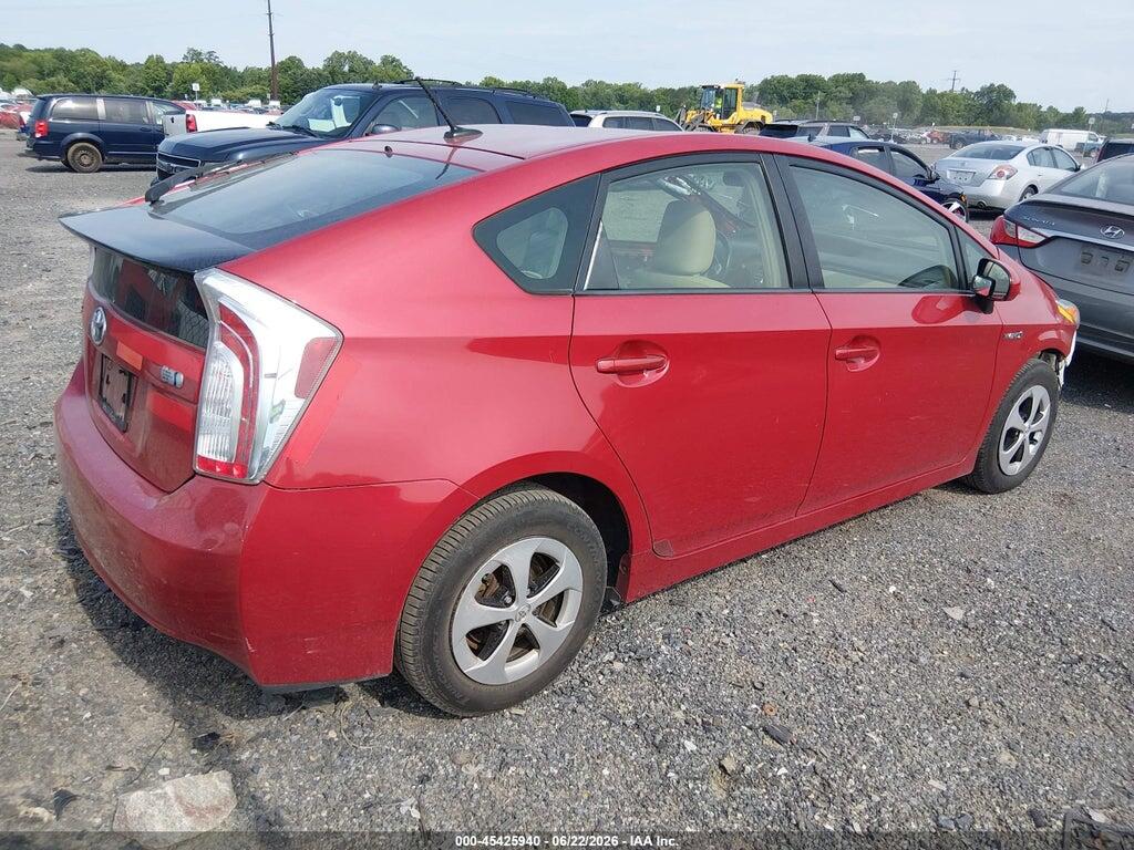 JTDKN3DU1F0407813 2015 TOYOTA PRIUS photo no. 4