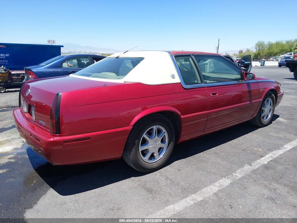 1G6ET1296XU609324 1999 CADILLAC ELDORADO photo no. 4