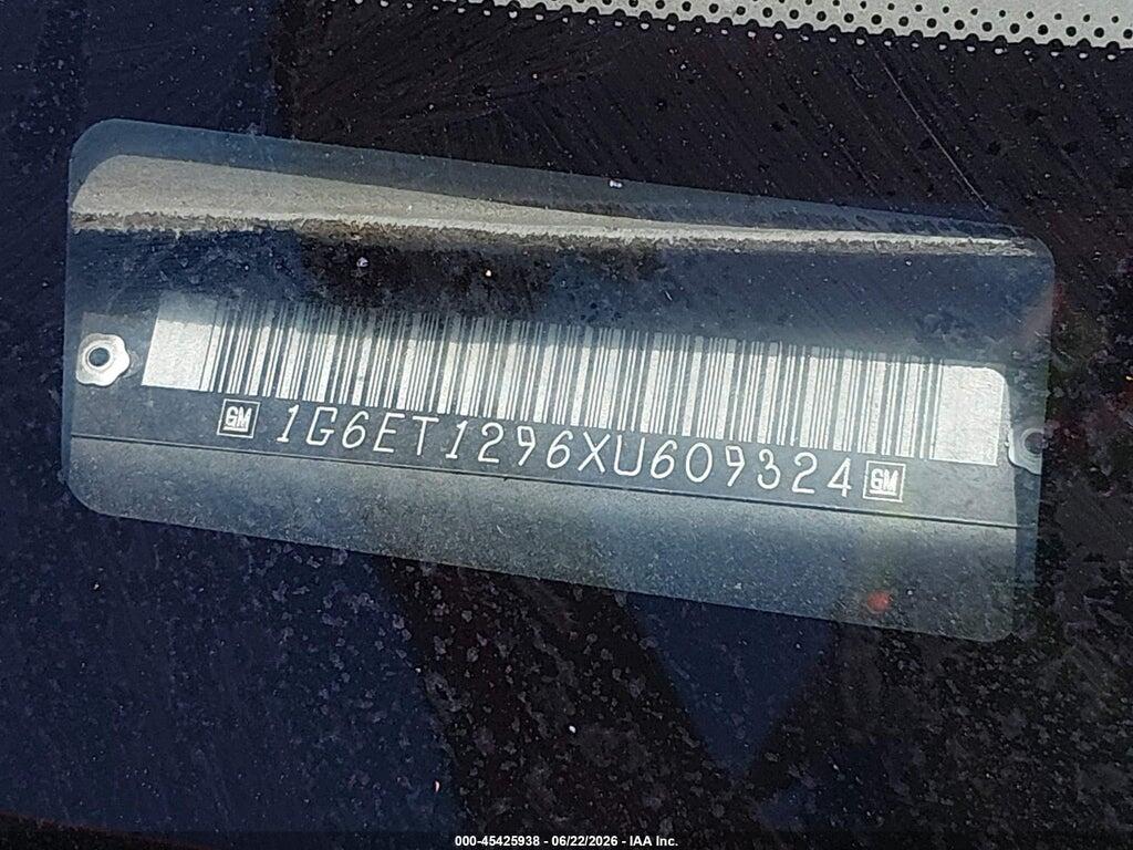 1G6ET1296XU609324 1999 CADILLAC ELDORADO photo no. 9