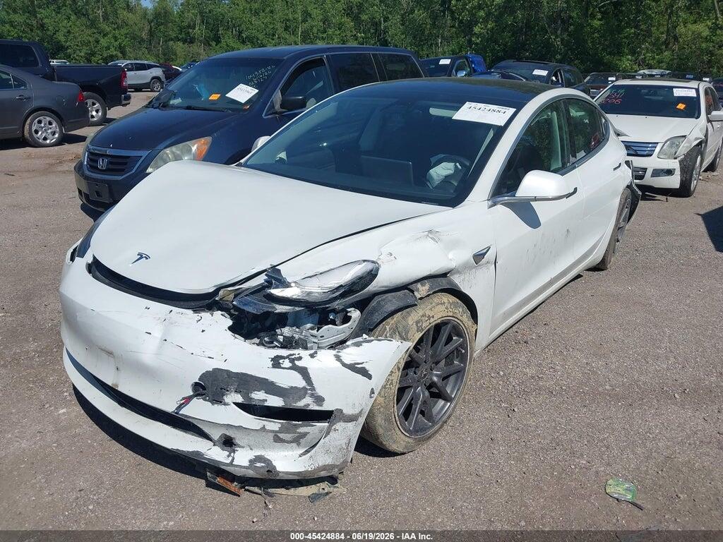 5YJ3E1EB7LF619425 2020 TESLA MODEL 3 photo no. 2