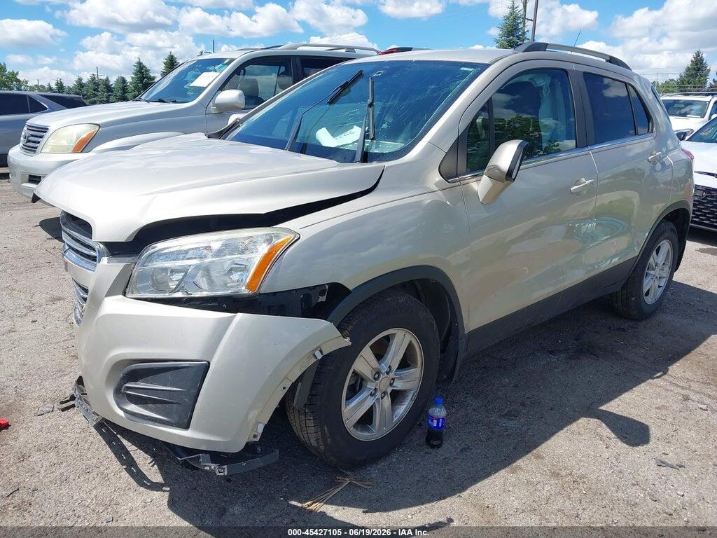 3GNCJLSB7GL269594 2016 CHEVROLET TRAX photo no. 2