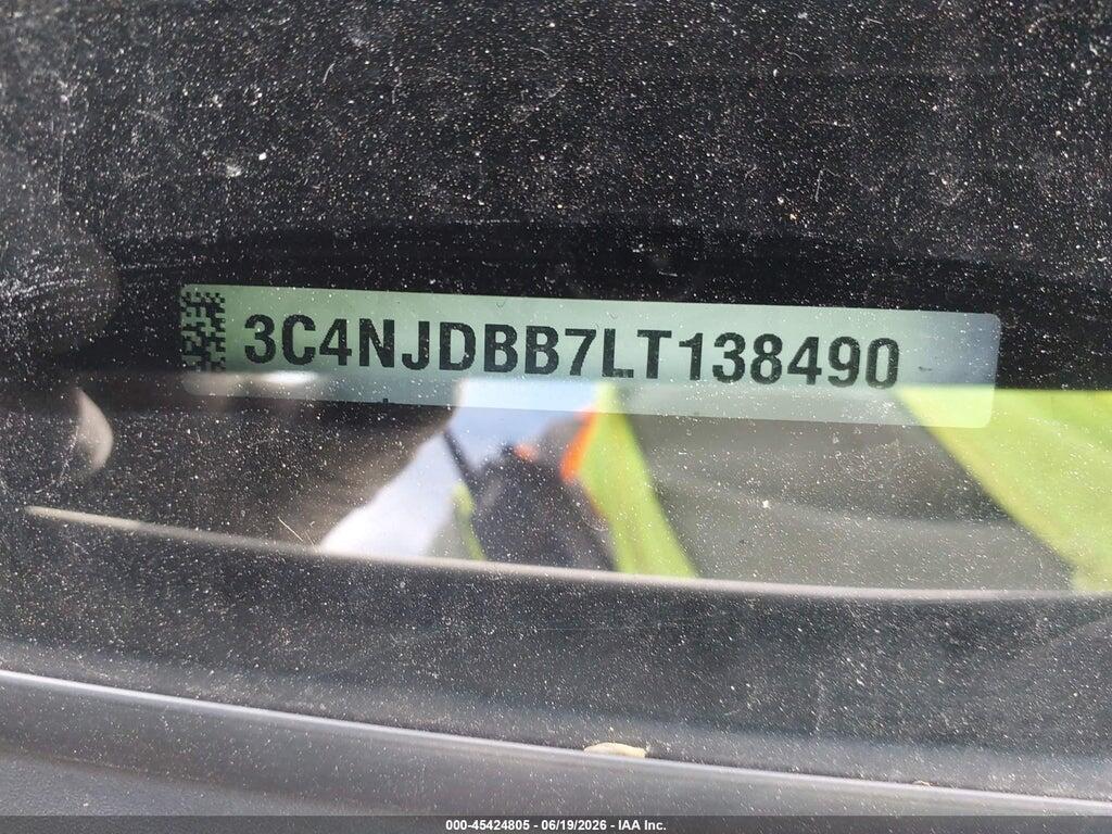 3C4NJDBB7LT138490 2020 JEEP COMPASS photo no. 9