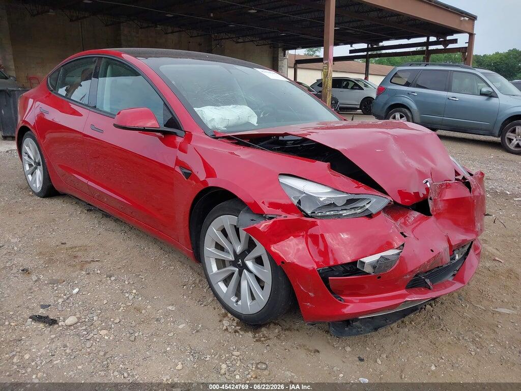 5YJ3E1EB9MF060865 2021 TESLA MODEL 3 photo no. 1
