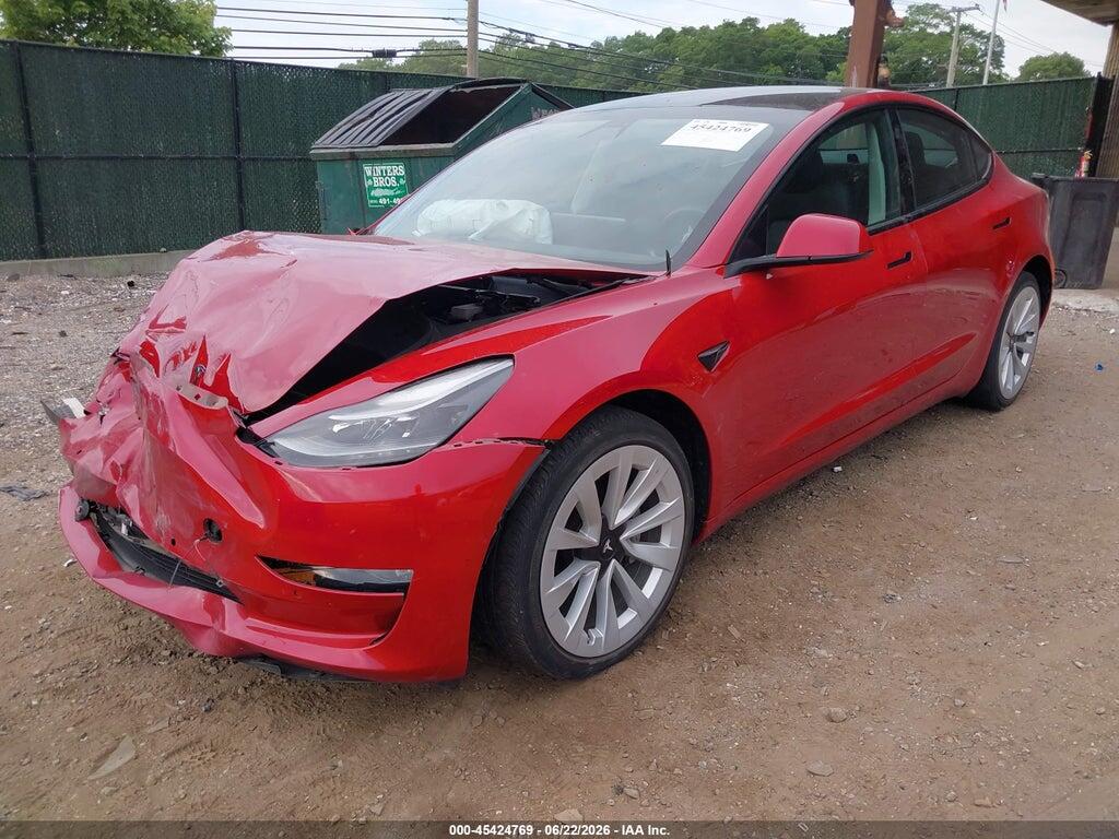 5YJ3E1EB9MF060865 2021 TESLA MODEL 3 photo no. 6