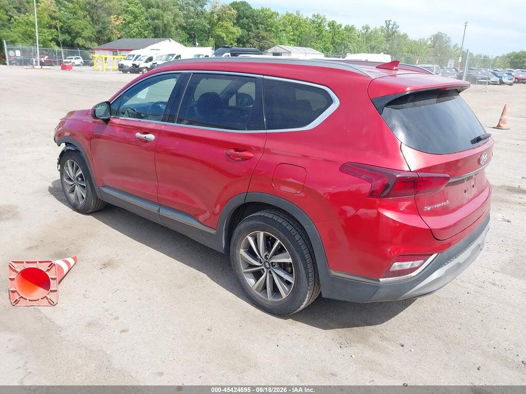 5NMS3CAD3KH063776 2019 HYUNDAI SANTA FE photo no. 3