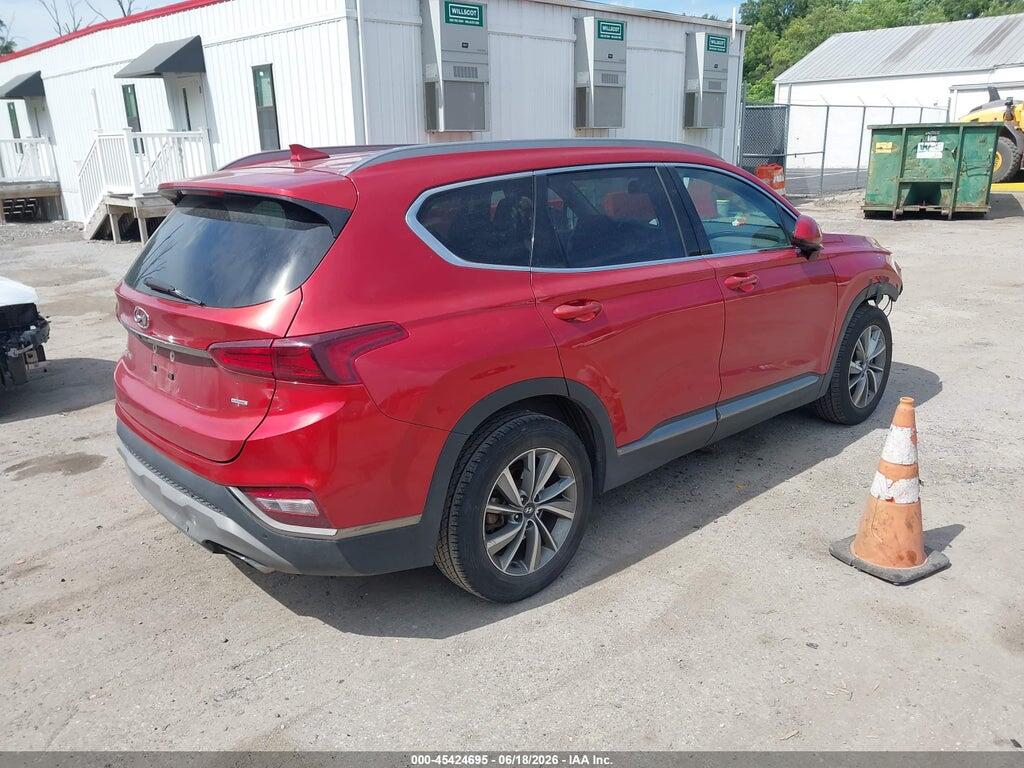 5NMS3CAD3KH063776 2019 HYUNDAI SANTA FE photo no. 4