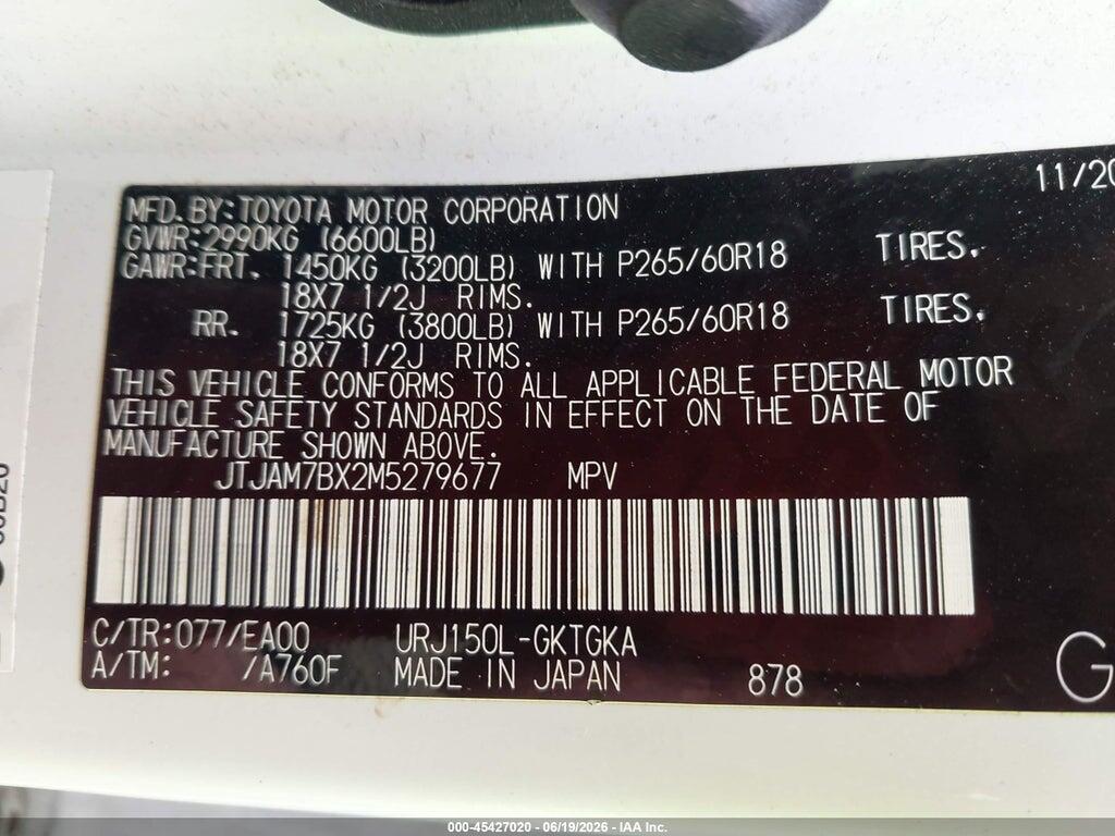 JTJAM7BX2M5279677 2021 LEXUS GX photo no. 9