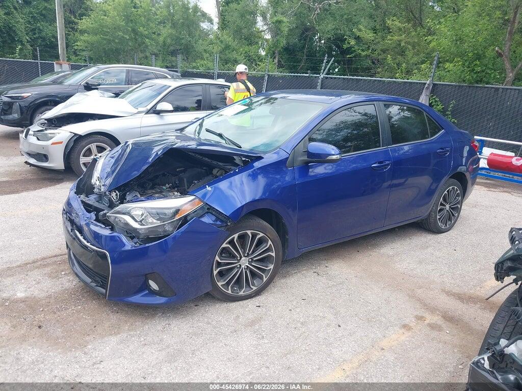 5YFBURHE6GP512587 2016 TOYOTA COROLLA photo no. 2
