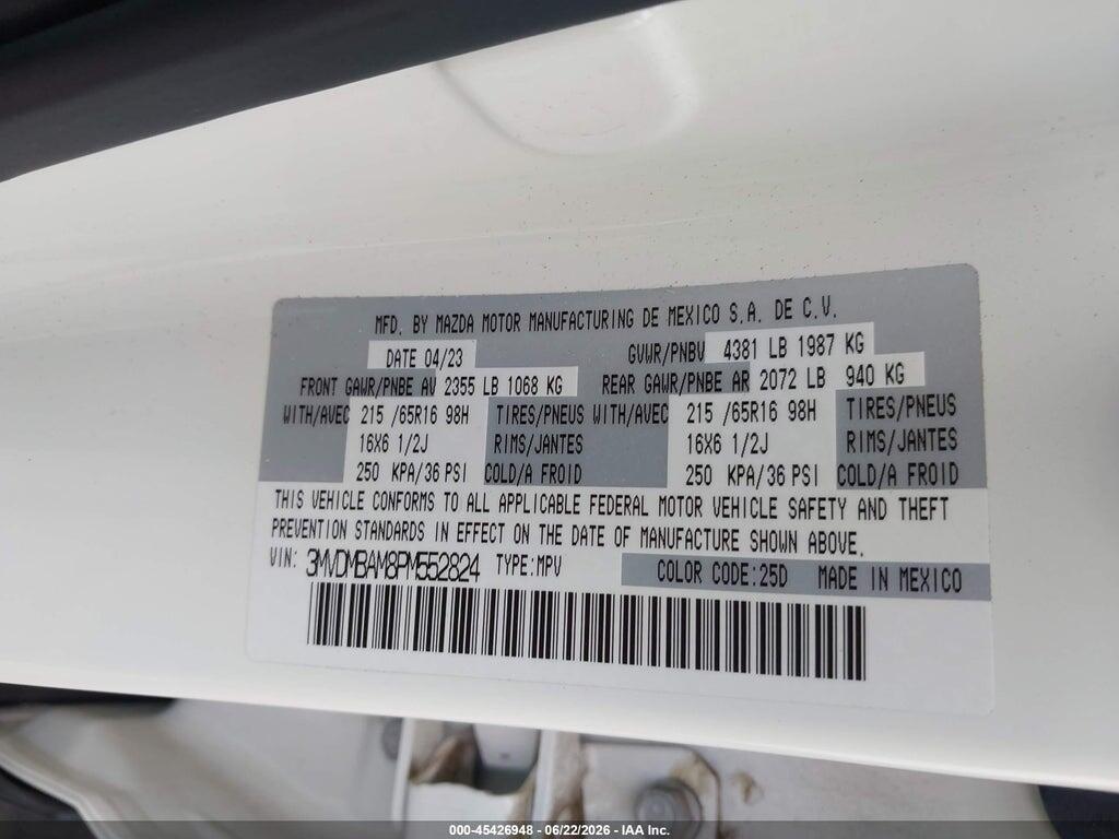 3MVDMBAM8PM552824 2023 MAZDA CX-30 photo no. 9