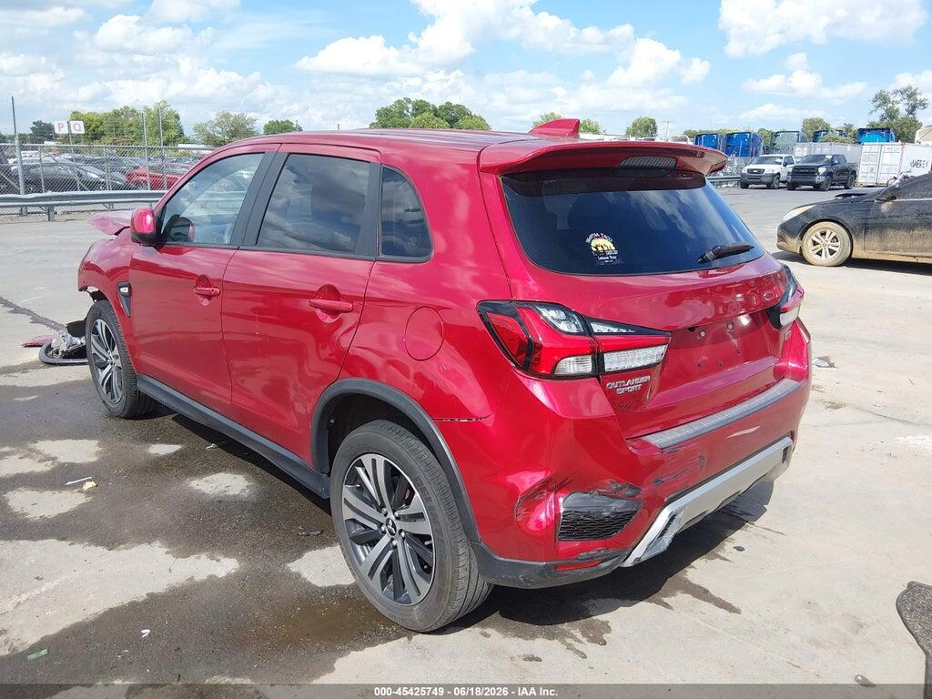 JA4AP3AU4LU005065 2020 MITSUBISHI OUTLANDER SPORT photo no. 3