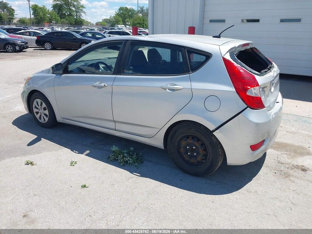 KMHCT5AE1GU257047 2016 HYUNDAI ACCENT photo no. 3
