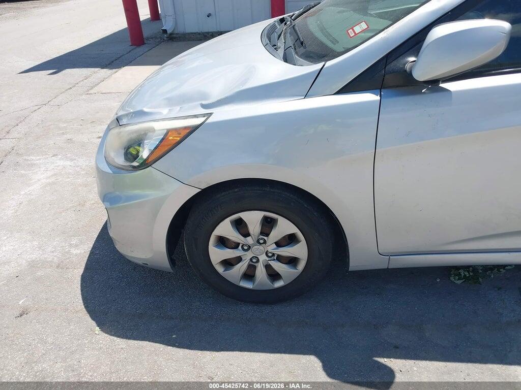 KMHCT5AE1GU257047 2016 HYUNDAI ACCENT photo no. 6
