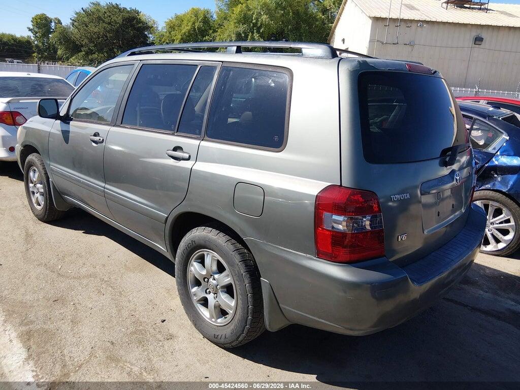 JTEDP21A650091164 2005 TOYOTA HIGHLANDER photo no. 3