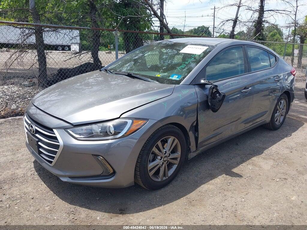 5NPD84LF9JH260032 2018 HYUNDAI ELANTRA photo no. 2