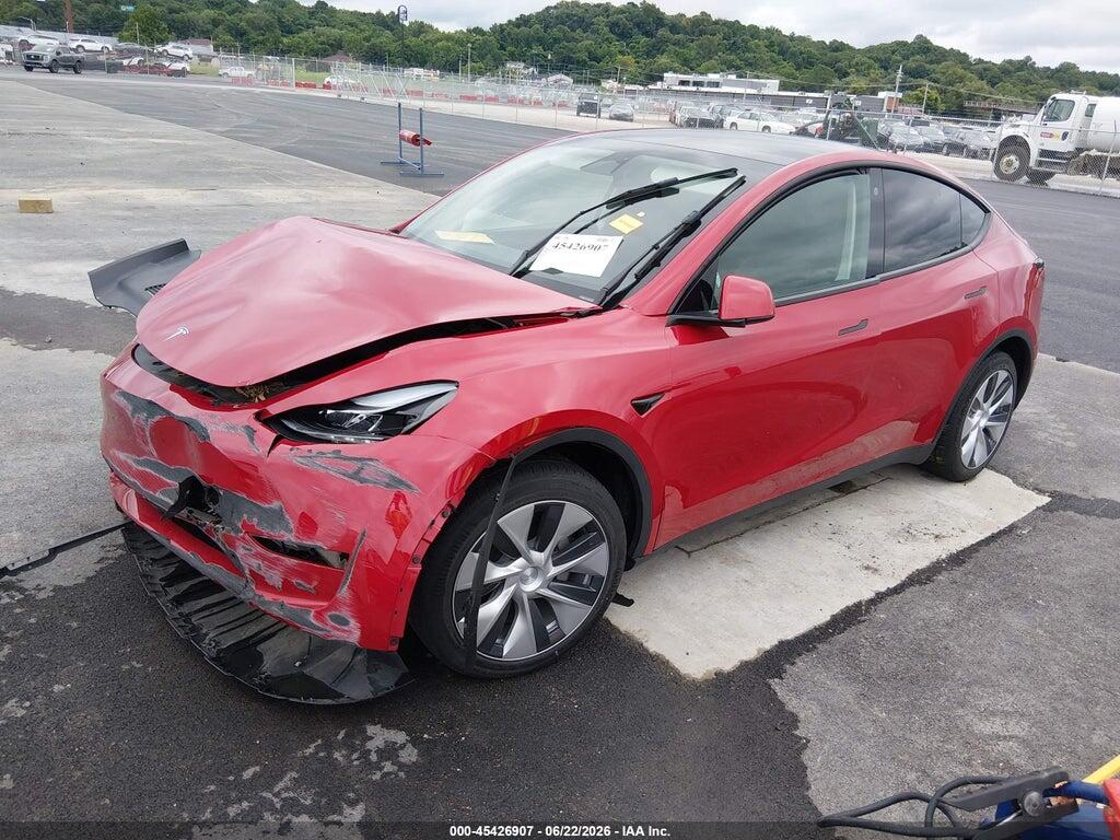 7SAYGDEE5PF757727 2023 TESLA MODEL Y photo no. 2