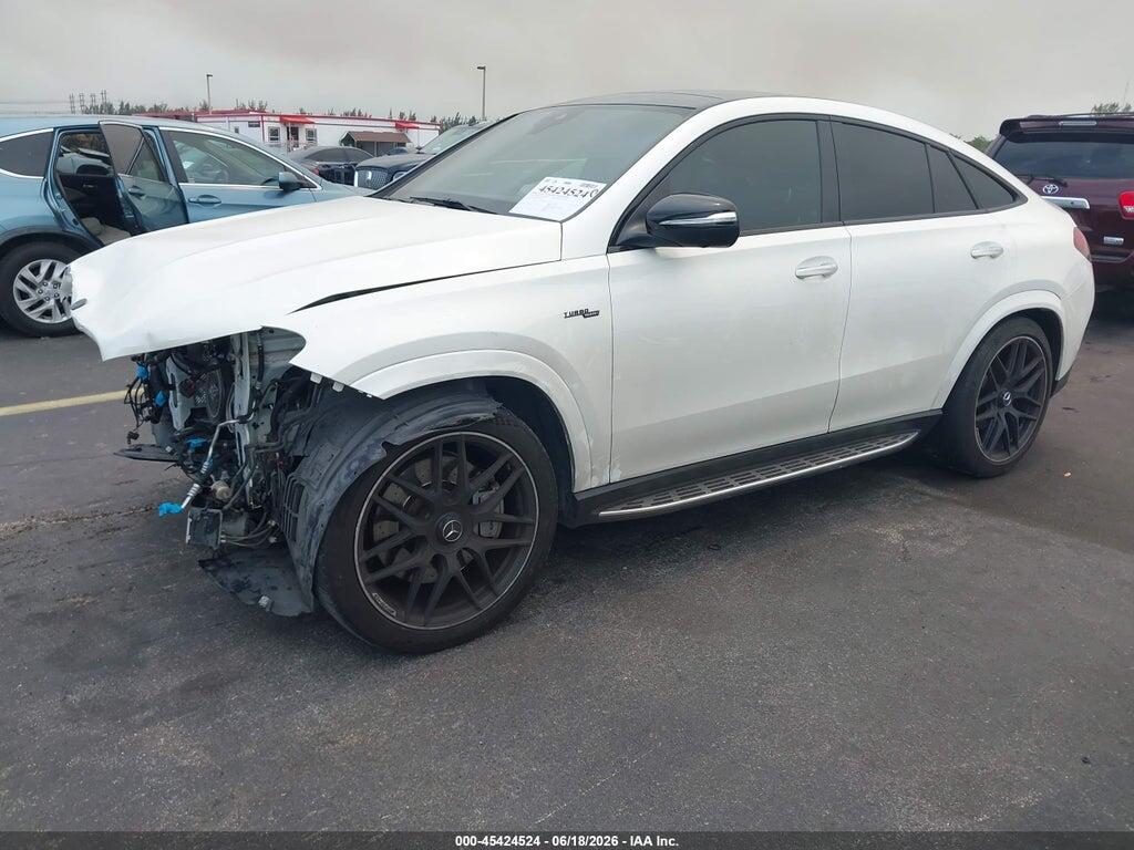 4JGFD6BB9NA801037 2022 MERCEDES-BENZ AMG GLE 53 COUPE photo no. 2