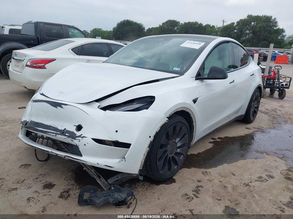 5YJYGDEF7MF298251 2021 TESLA MODEL Y photo no. 2