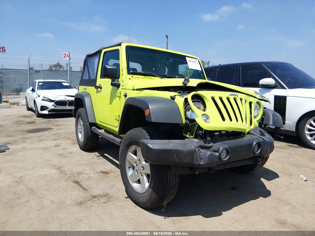 1C4AJWAG8GL310955 2016 JEEP WRANGLER photo no. 1