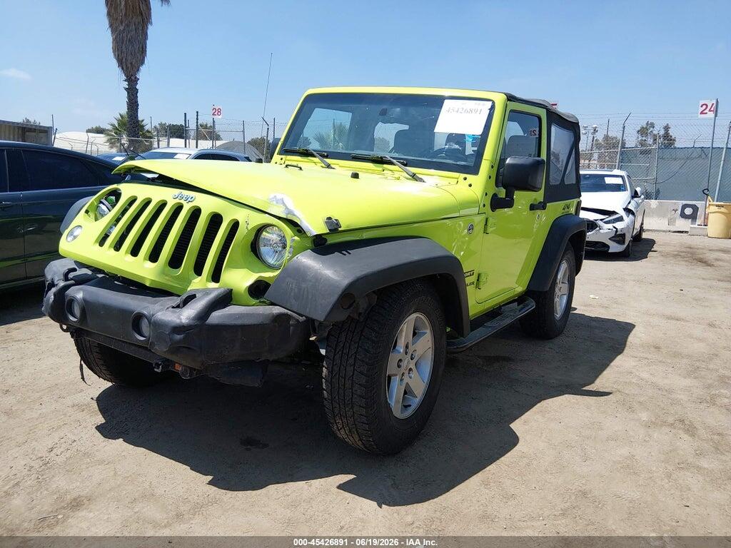 1C4AJWAG8GL310955 2016 JEEP WRANGLER photo no. 2