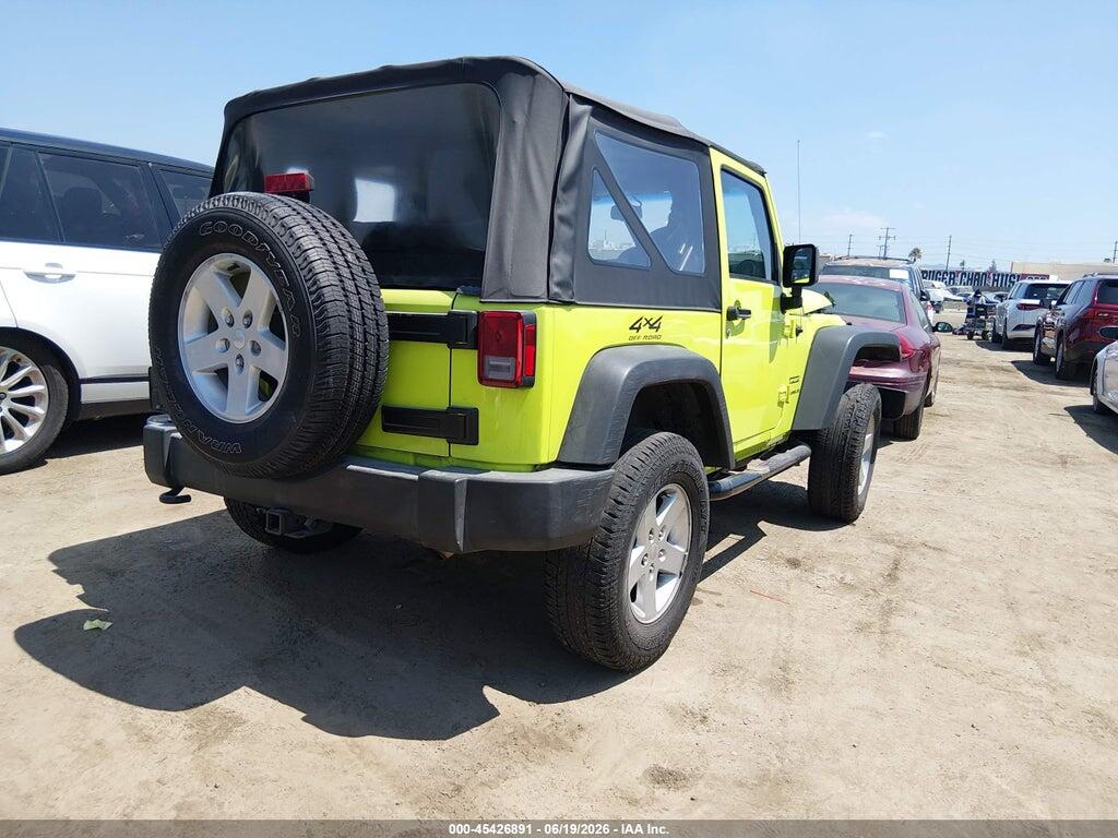 1C4AJWAG8GL310955 2016 JEEP WRANGLER photo no. 4