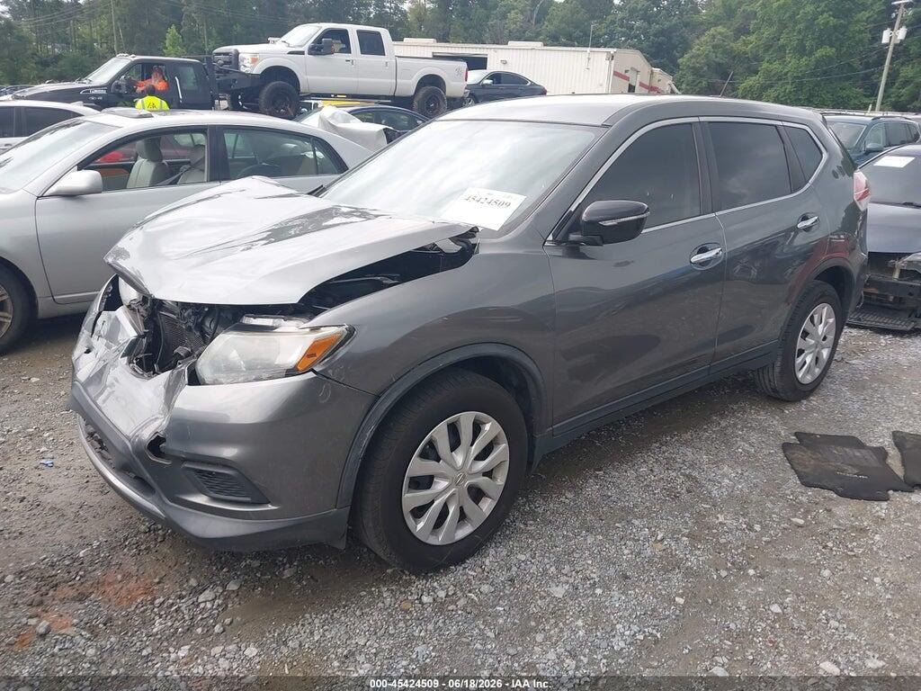 KNMAT2MT0FP558071 2015 NISSAN ROGUE photo no. 2