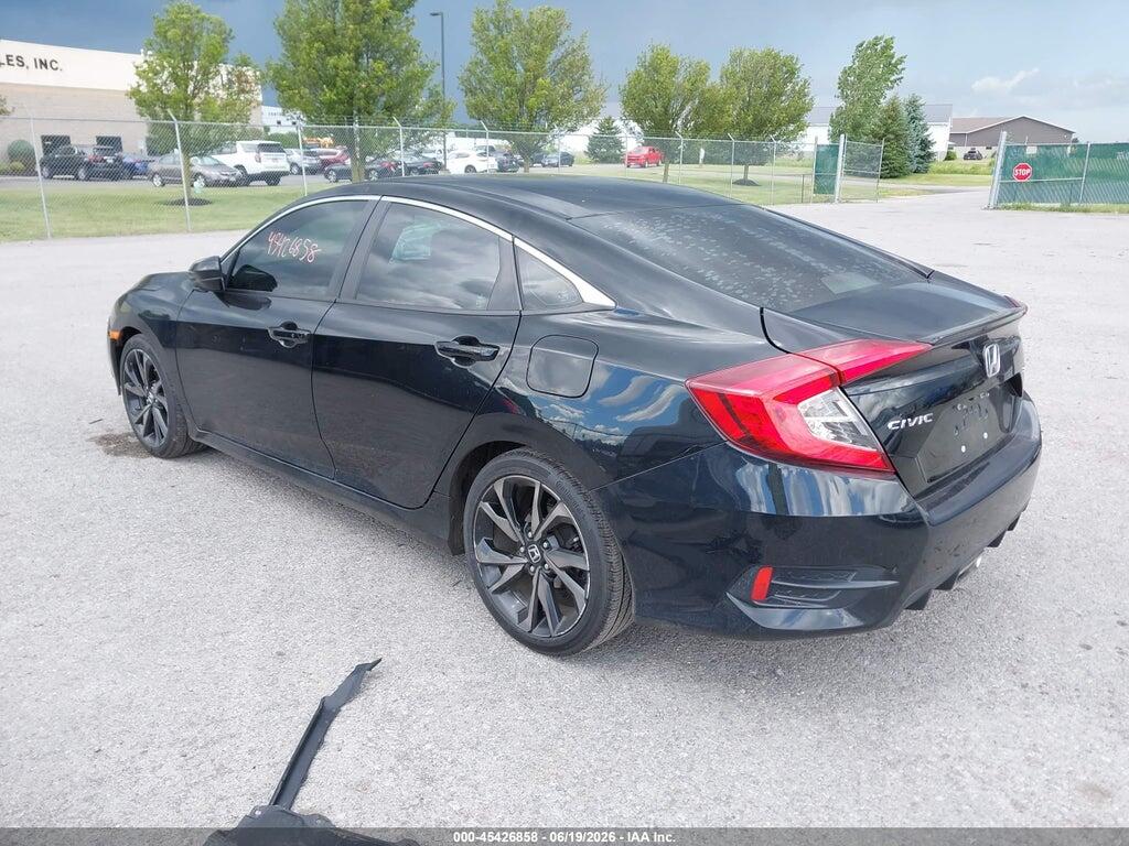 2HGFC2F82KH559348 2019 HONDA CIVIC photo no. 3