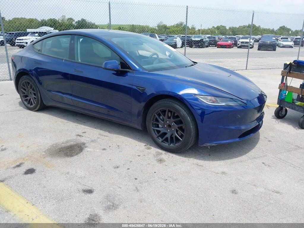 5YJ3E1EA5RF727767 2024 TESLA MODEL 3 photo no. 1