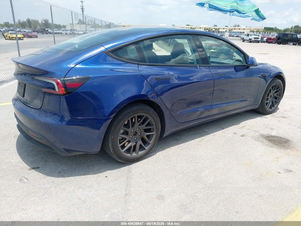 5YJ3E1EA5RF727767 2024 TESLA MODEL 3 photo no. 4