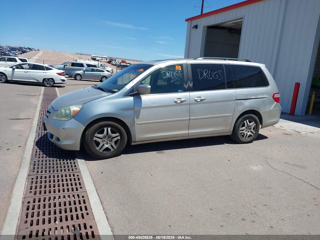 5FNRL38657B424150 2007 HONDA ODYSSEY photo no. 2