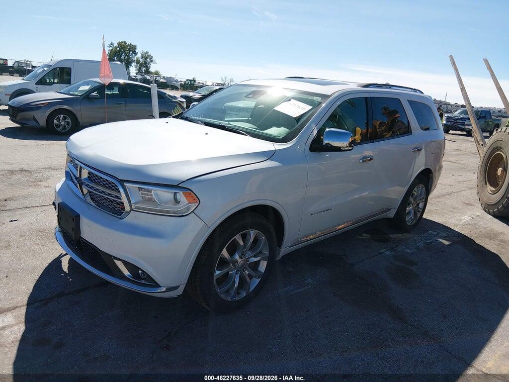 2017 DODGE DURANGO CITADEL AWD — Фото 2 из 16