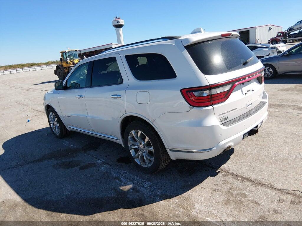 2017 DODGE DURANGO CITADEL AWD — Фото 3 из 16