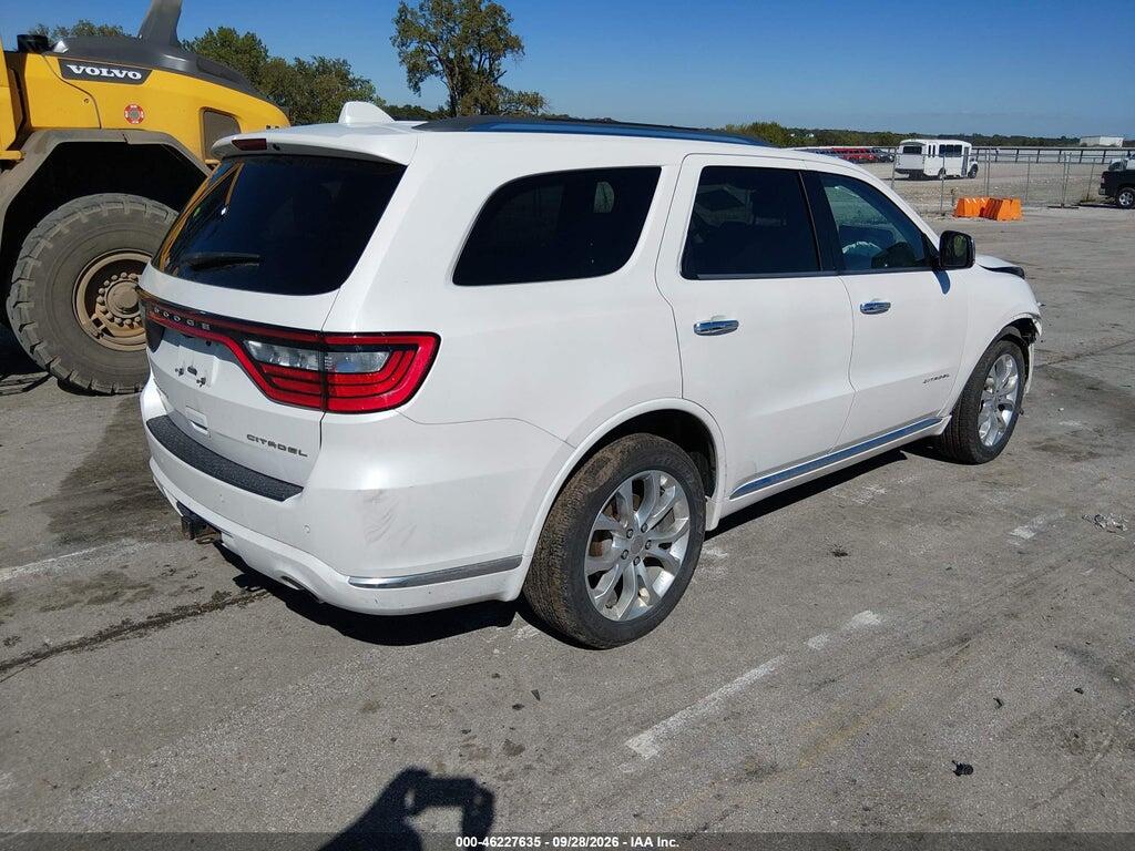 2017 DODGE DURANGO CITADEL AWD — Фото 4 из 16