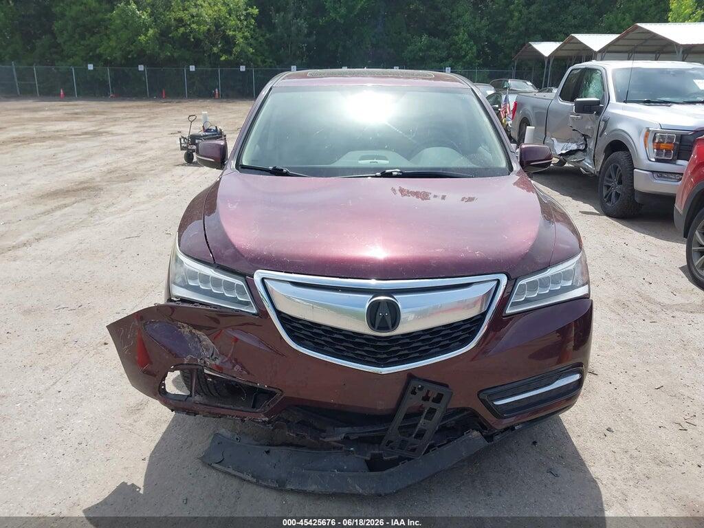 5FRYD4H4XFB018763 2015 ACURA MDX photo no. 12