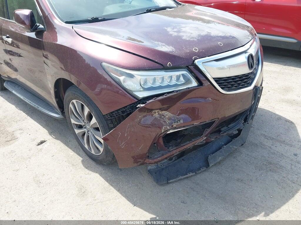 5FRYD4H4XFB018763 2015 ACURA MDX photo no. 6
