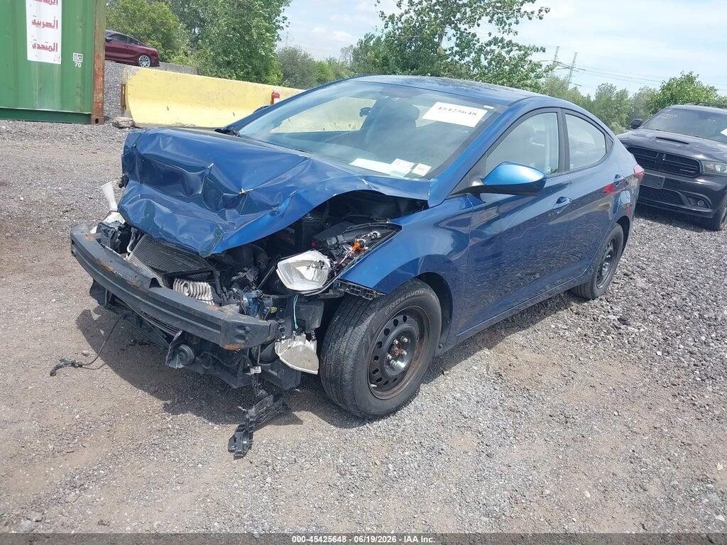 KMHDH4AE2GU652287 2016 HYUNDAI ELANTRA photo no. 2