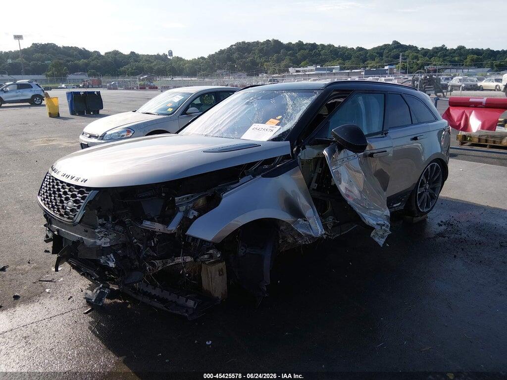 SALYM2EV8KA786921 2019 LAND ROVER RANGE ROVER VELAR photo no. 2