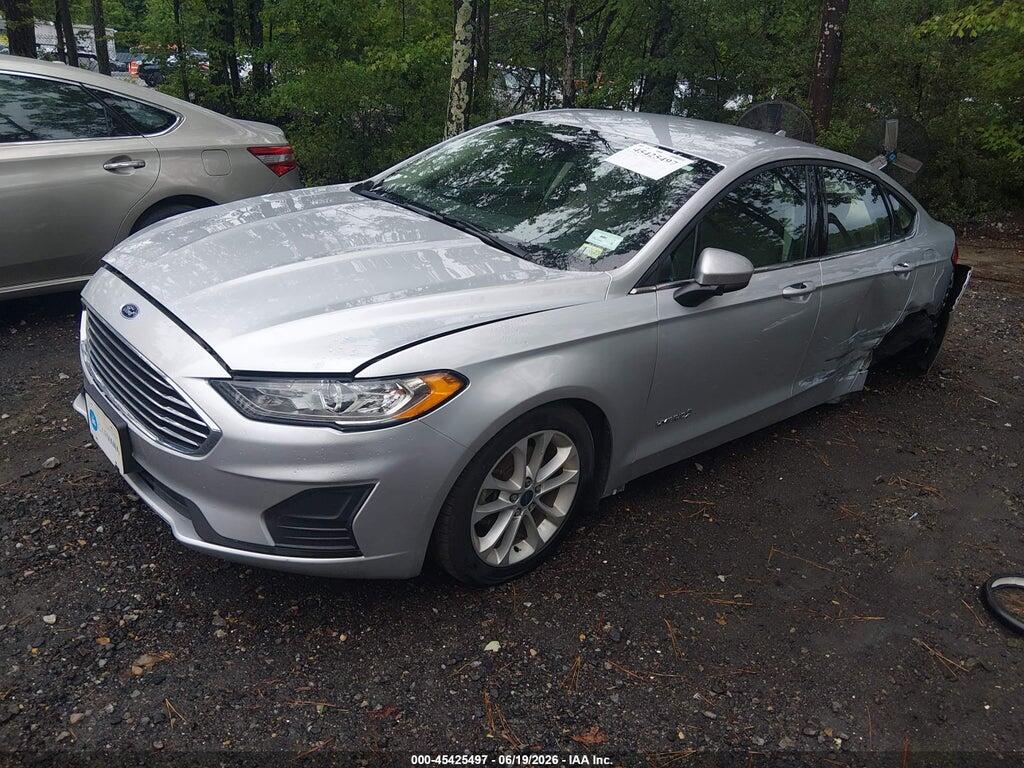 3FA6P0LUXKR129554 2019 FORD FUSION HYBRID photo no. 2
