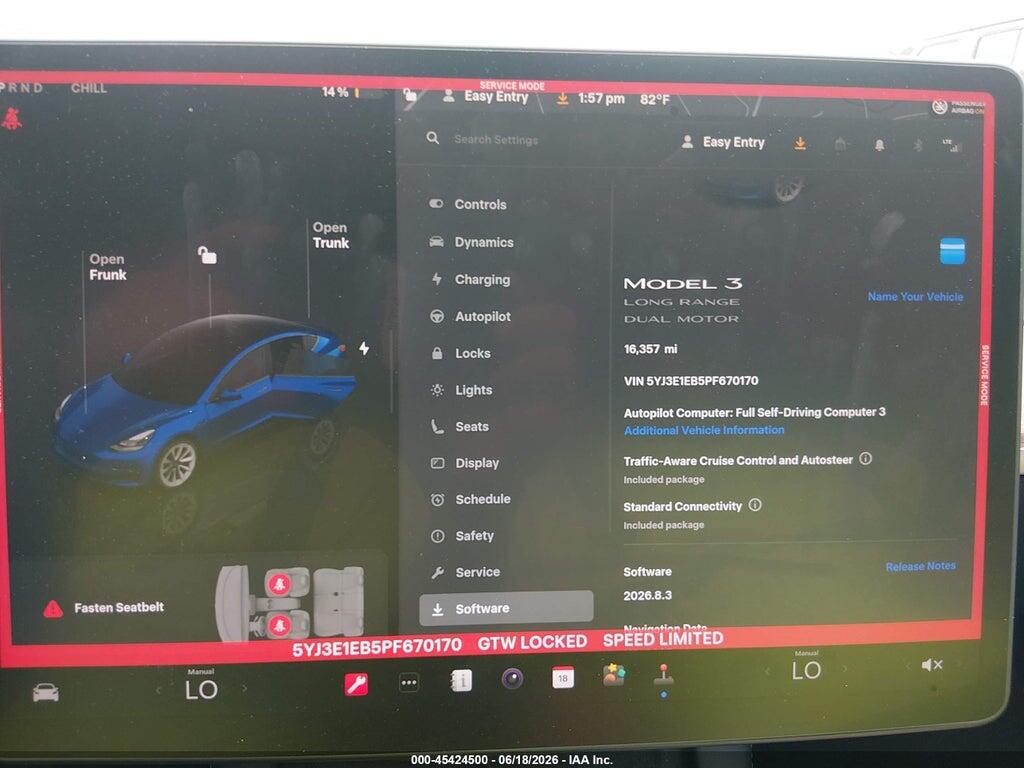 5YJ3E1EB5PF670170 2023 TESLA MODEL 3 photo no. 7