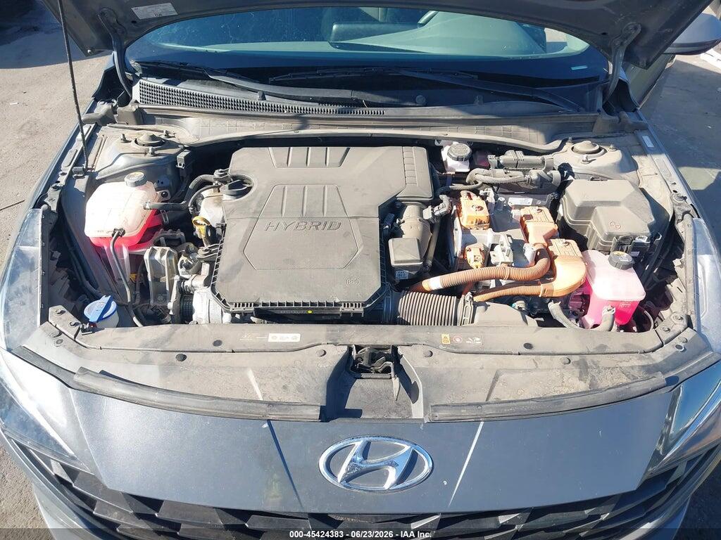 KMHLM4AJ3PU074172 2023 HYUNDAI ELANTRA HYBRID photo no. 10