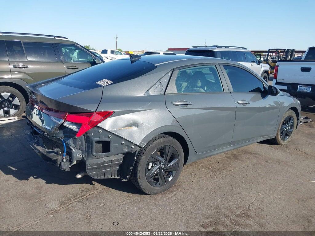 KMHLM4AJ3PU074172 2023 HYUNDAI ELANTRA HYBRID photo no. 6