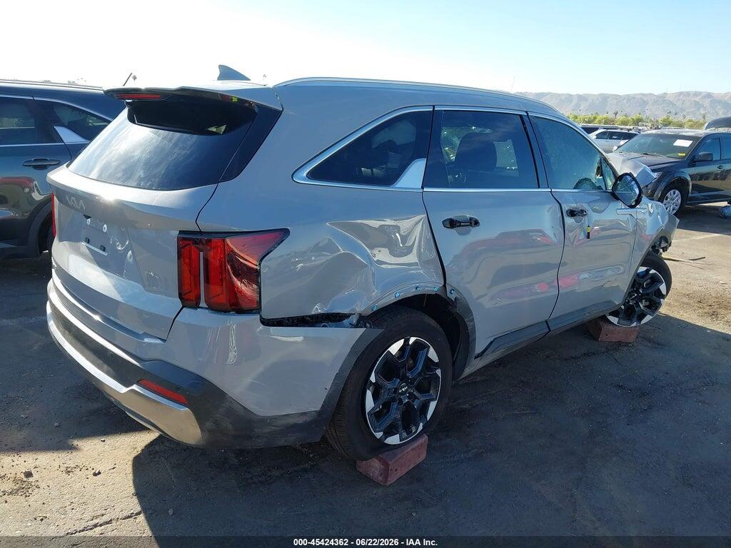 5XYRL4JCXSG369007 2025 KIA SORENTO photo no. 4