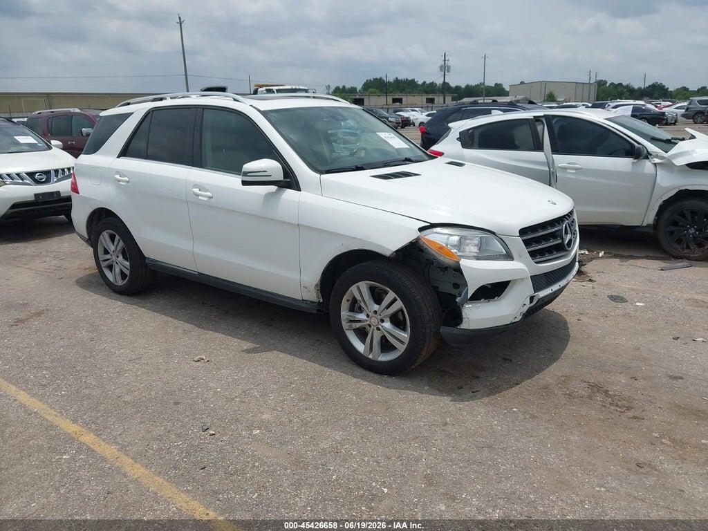 4JGDA5HB7FA600854 2015 MERCEDES-BENZ ML 350 photo no. 1