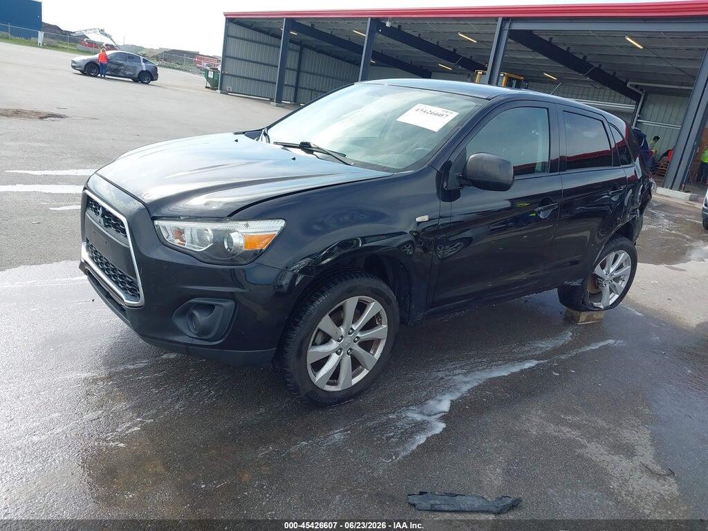 4A4AP3AU1FE010026 2015 MITSUBISHI OUTLANDER SPORT photo no. 2