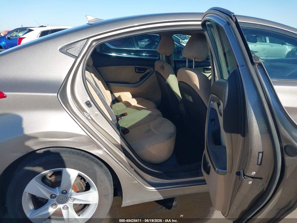 5NPDH4AE3DH431176 2013 HYUNDAI ELANTRA photo no. 8