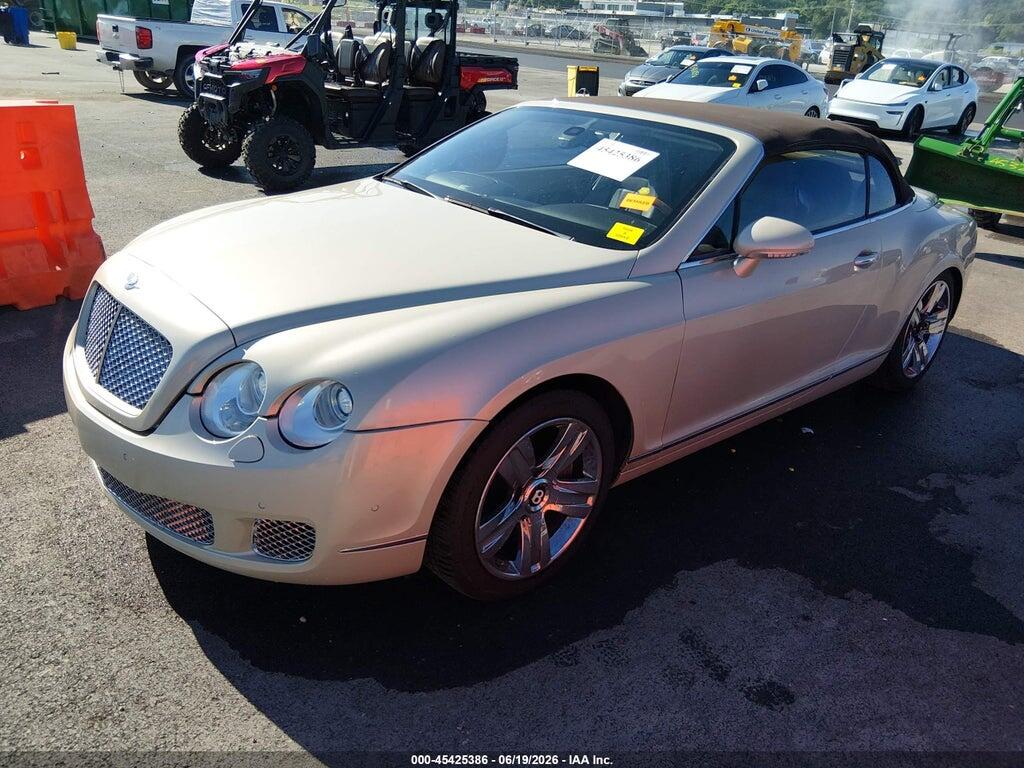 SCBDR33W78C056703 2008 BENTLEY CONTINENTAL GTC photo no. 2